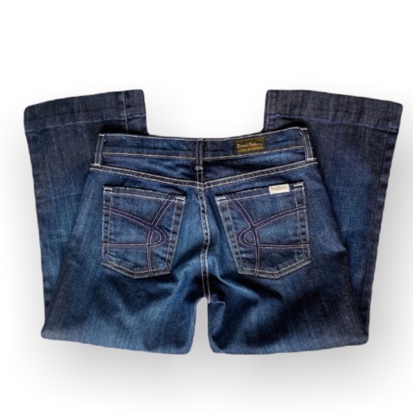 🔴 5/$45 SALE 🔴 DAVID KAHN | Wide Leg Jean Capri - Picture 5 of 7